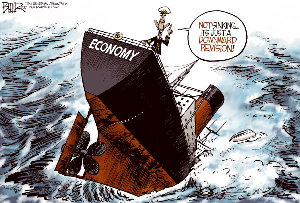 U s Economy A Sinking Ship