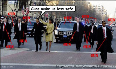 guns less safe